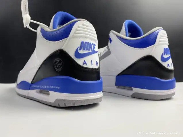 Official Maikesneakers Blue Retro White Air CT8532-040 Jordan 3 0508